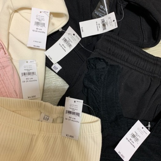 GAP GAP ベビー　キッズ　秋冬服　セットアップなど7点セット　90サイズ