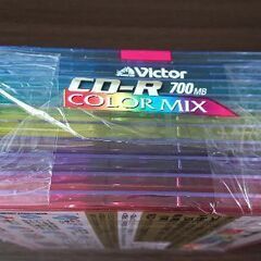 ★新品★記録メディア「CD-R」10枚セット カラフルの画像