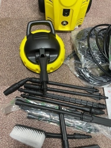 ■中古品 ヒダカ HIDAKA 家庭用高圧洗浄機 HK-1890 100V 60Hz専用 付属品多数 動作問題なし■
