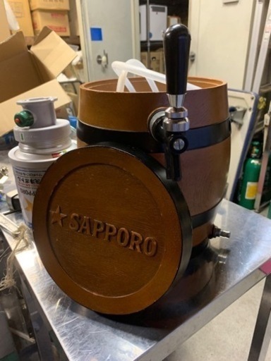 サッポロ 氷冷式ビールサーバー ビヤ樽くん　ニットク　生ビールサーバー　洗浄タンク付き　激レア