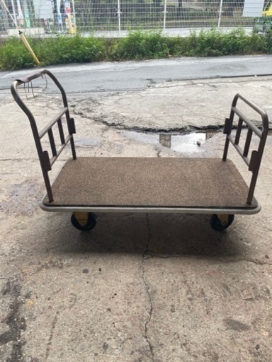 【‼️運搬用に‼️】手押し台車　バゲッジカート　サービスワゴン