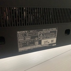 49型ソニージャンクTVの画像