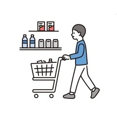 お買い物のお手伝いします！
