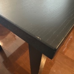 IKEA イケア NORDVIKEN ノルドヴィーケン ブラック ダイニングテーブルの画像