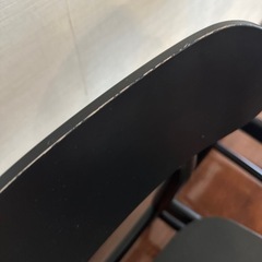 IKEA イケア RÖNNINGE ロッニンゲ ダイニングチェア ブラック 二脚セットの画像