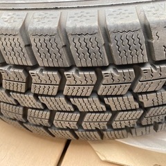 交渉中 美品✨スタッドレスタイヤ ホイールセット 165/65R14 (た