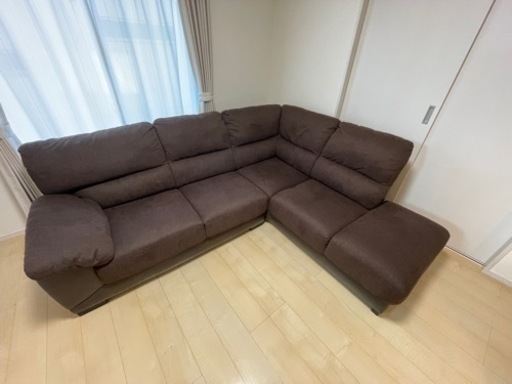 L字ソファ　ニトリ