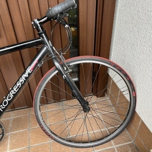 受け渡し決まってます。クロスバイク　プログレッシブレーシング