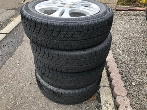 取引中になりました！スタッドレスタイヤ 155/65R14 ダイハツ純正ホイール