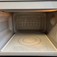 美品　2017年製　ハーブリラックス製　電子レンジ　多機能付　の画像