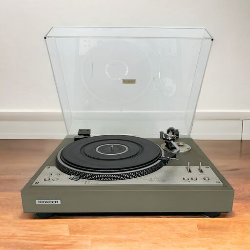 23C228_ジ5 パイオニア PIONEER レコードプレーヤー PL-A500S ターンテーブル 現状品 音響