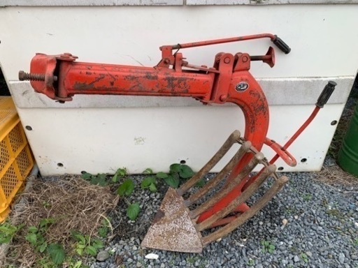 耕転機用プラウ　耕運機