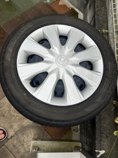 nbox jf1 155/65R14 サマータイヤとホイールセット