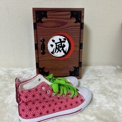 鬼滅の刃　ねず子スニーカー　新品未使用(25.0㎝)の画像