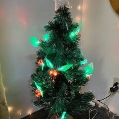 【未使用1本のみ❗️】ファイバーツリー　クリスマスツリー　約90㎝