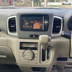 車検６年３月　スペーシア　分割可　プッシュスタート　ナビ　テレビの画像