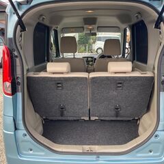 車検６年３月　スペーシア　分割可　プッシュスタート　ナビ　テレビの画像
