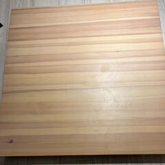 ダイニングテーブルセット　75cm角＋椅子2脚