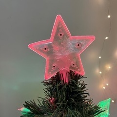 【未使用1本のみ❗️】ファイバーツリー　クリスマスツリー　約90㎝の画像