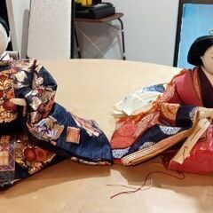 雛人形とお道具セット~ひな祭りのお飾りの画像