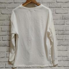 INGNI イング 刺繍2段ロゴロングTシャツ オフホワイト Ｆ   @pananaの画像