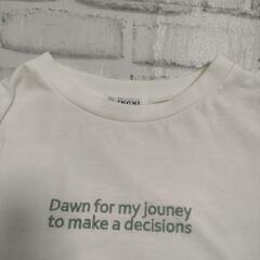 INGNI イング 刺繍2段ロゴロングTシャツ オフホワイト Ｆ   @pananaの画像