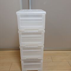 KABAZOKOカバゾコ　収納ケース4個セット