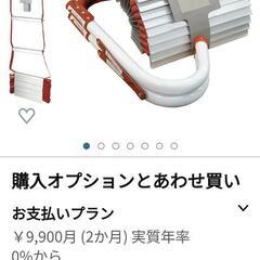 アマゾン現行19,800円　避難はしご