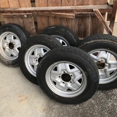 現在他サイト交渉中！　ジムニーJB23タイヤホイール！