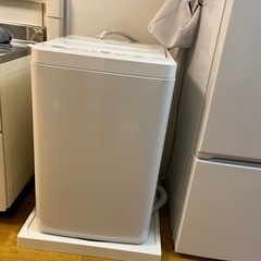【値下げ】YAMADA家電2023年モデル（使用期間半年）　洗濯機冷蔵庫の画像