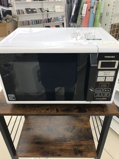 ★ジモティ割あり★ TOSHIBA 電子レンジ  18年製 動作確認／クリーニング済み HJ1253