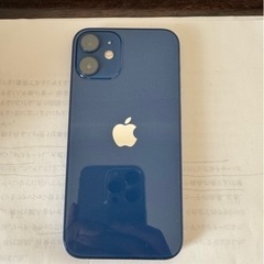 iPhone 12mini ブルー　64g 本体のみの画像