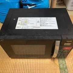 電子レンジ2018年製 現状渡し