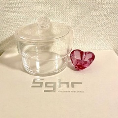 sghr ガラス　小物入れ　リングホルダー