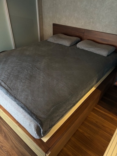 無印 引き出し付きベットフレーム