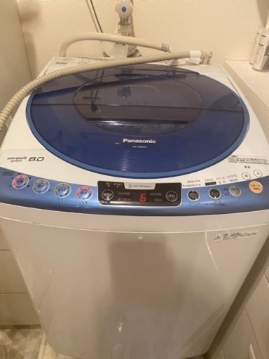 11/14-20限定【中古美品】Panasonic洗濯機8kg