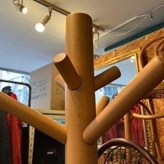 【品川区リサイクルショップ】無印良品 MUJI ラバー材コートスタンド ポールハンガー ハンガーラック コートラックの画像