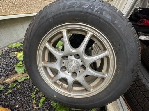 195/65/r15BRIDGESTONE BLIZZAK vrx2 22年製4本セット