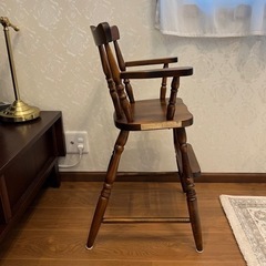 飛騨の家具 ヒダ・ハイチェア　ベビーチェア　子ども椅子の画像