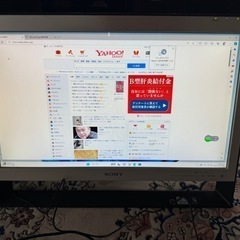 値下げ！　SONY VAIO　21.5インチ大画面　 Windows11Home　すぐ使えます。の画像