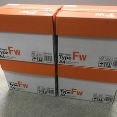 コピー用紙（500枚×5冊）4箱＝10,000枚の画像