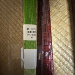 このび　京組み紐　くみひも　2本セット　高級　絹100%の画像