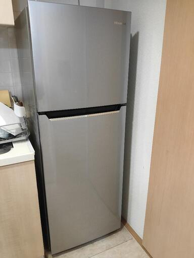 Hisense 冷蔵庫 227L 【2020年に新品購入】