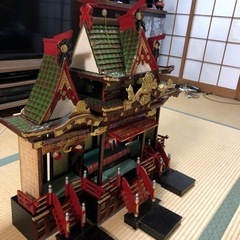 雛御殿　木製　年代物（1956年頃）組み立て式の画像