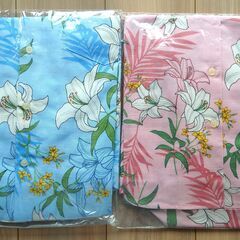 【最終価格】新品未使用品 ２枚セット かりゆしウェア  フタバ  メンズ＆レディース「Ｌ」の画像