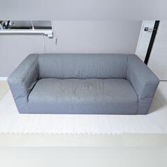 【汚れあり】IKEA クリッパン 2人掛けソファ