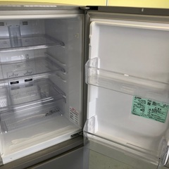 【地域限定 送料・設置無料】三菱 2017年製 2ドア冷蔵庫 MR-P15A-S R5-0048の画像