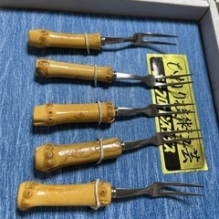 ガラスのフルーツ皿セットの画像