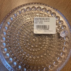 iittala 10cmガラス皿の画像