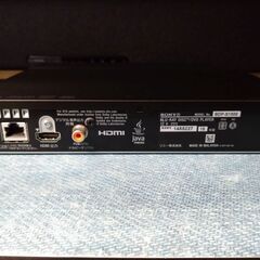 SONY　ブルーレイディスク、ＤＶＤプレーヤー　ＢＤＰ－Ｓ１５００の画像